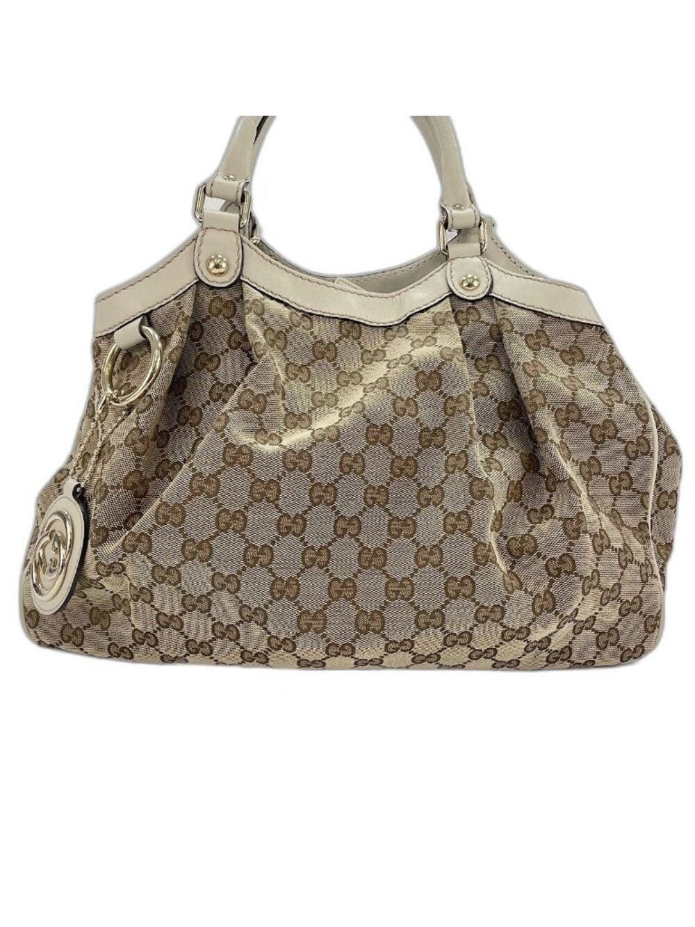 ★SOLD★ Gucci Handbag Suki Beige - Picture 2 of 10